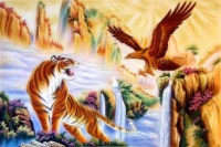 Tranh đá quý anh hùng tương ngộ - DV01