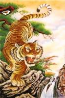 Tranh đá quý uy trấn sơn hà - DV26