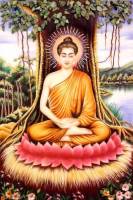 Tranh đá quý phật a di đà - NV27