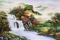 Tranh đá quý phong cảnh đẹp - PCNN20