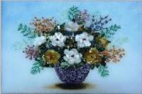 Tranh đá quý bình hoa 03 - TV08