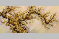 Tranh đá quý hoa mai thế rồng - HM02