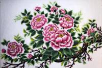 Tranh đá quý hoa mẫu đơn 04 - MD04