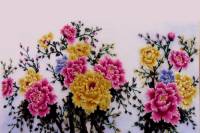 Tranh đá quý hoa mẫu đơn 06 - MD06